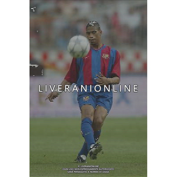 BARCELLONA CALCIO 2003 NELLA FOTO REIZIGER MICHAEL FOTO ALDO LIVERANI