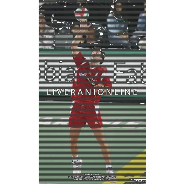 Campionato di pallavolo 2003/04 partita: Sysley - Gioia del Colle Foto: S.Rosa/Liverani nella foto:Pascual Rafael - Telefonica