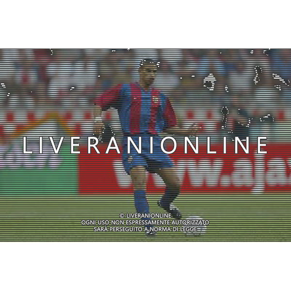 BARCELLONA CALCIO 2003 NELLA FOTO REIZIGER MICHAEL FOTO ALDO LIVERANI