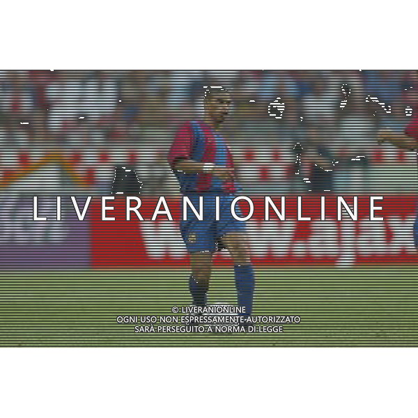 BARCELLONA CALCIO 2003 NELLA FOTO REIZIGER MICHAEL FOTO ALDO LIVERANI