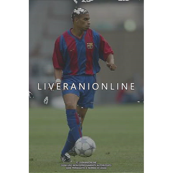 BARCELLONA CALCIO 2003 NELLA FOTO REIZIGER MICHAEL FOTO ALDO LIVERANI