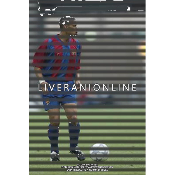 BARCELLONA CALCIO 2003 NELLA FOTO REIZIGER MICHAEL FOTO ALDO LIVERANI