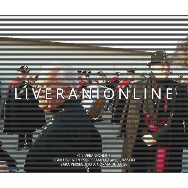 Terni Don Pierino Gelmini durante una manifestazione di piazza Ag Aldo Liverani