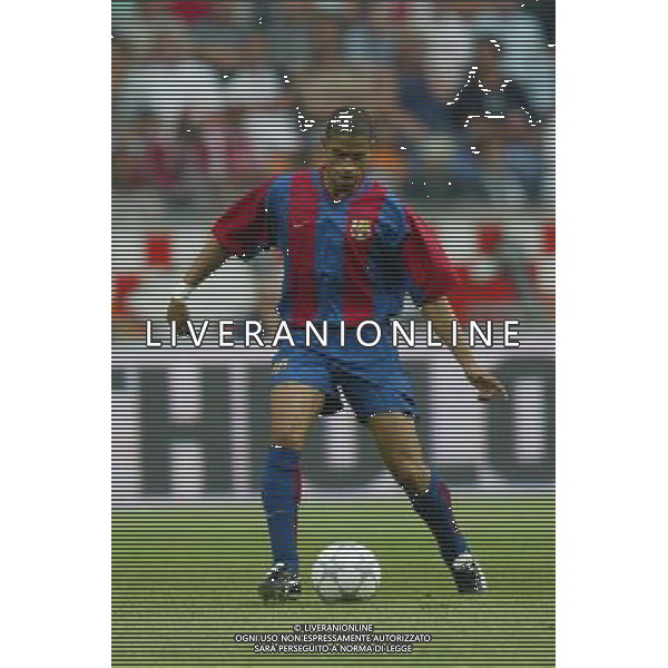 BARCELLONA CALCIO 2003 NELLA FOTO REIZIGER MICHAEL FOTO ALDO LIVERANI