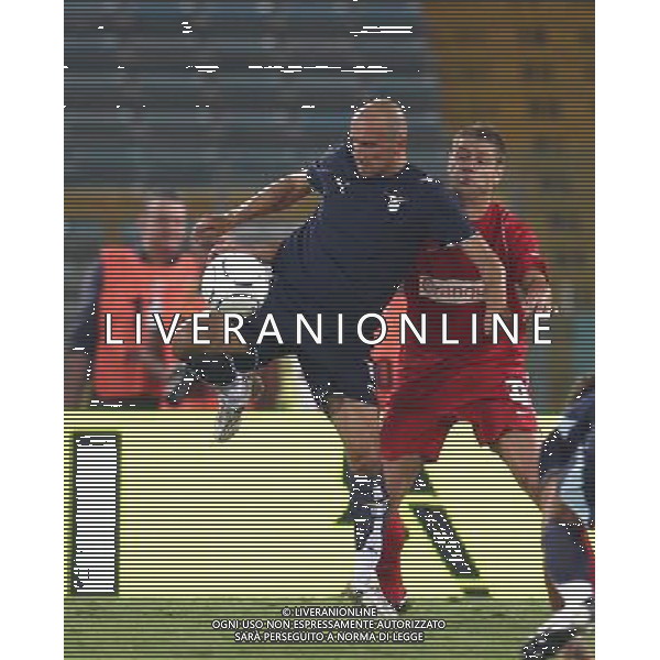 Roma (Stadio Olimpico) - 14 / 08 / 2007 - 3° turno preliminare Champhions League - Lazio Vs Dinamo Bucarest - nella foto: rocchi e nastase ph Corradetti / ag. Aldo Liverani