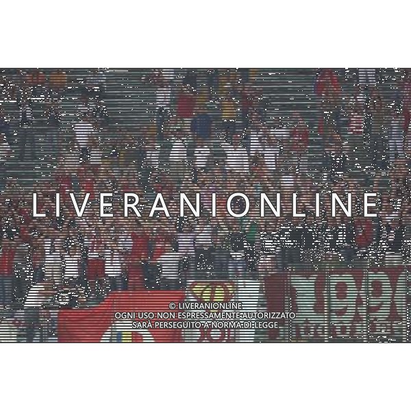 Roma (Stadio Olimpico) - 14 / 08 / 2007 - 3° turno preliminare Champhions League - Lazio Vs Dinamo Bucarest - nella foto: tifosi della Dinamo ph Corradetti / ag. Aldo Liverani