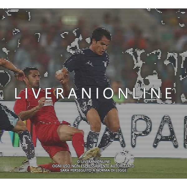 Roma (Stadio Olimpico) - 14 / 08 / 2007 - 3° turno preliminare Champhions League - Lazio Vs Dinamo Bucarest - nella foto: Ledesma e Niculescu ph Corradetti / ag. Aldo Liverani