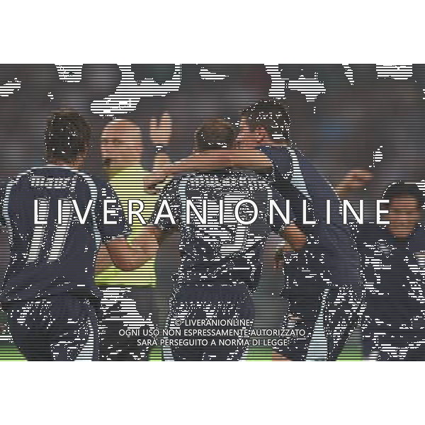 Roma (Stadio Olimpico) - 14 / 08 / 2007 - 3° turno preliminare Champhions League - Lazio Vs Dinamo Bucarest - nella foto: esultanza dopo il gol di Mutarelli ph Corradetti / ag. Aldo Liverani