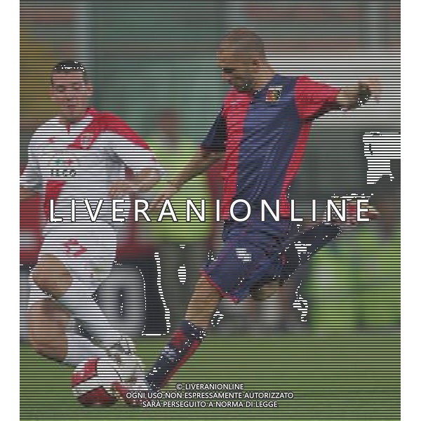 Genova 15 agosto 2007 Genoa - Grosseto primo turno coppa italia tim nella foto: Di Vaio Marco foto Andry / Ag. Aldo Liverani