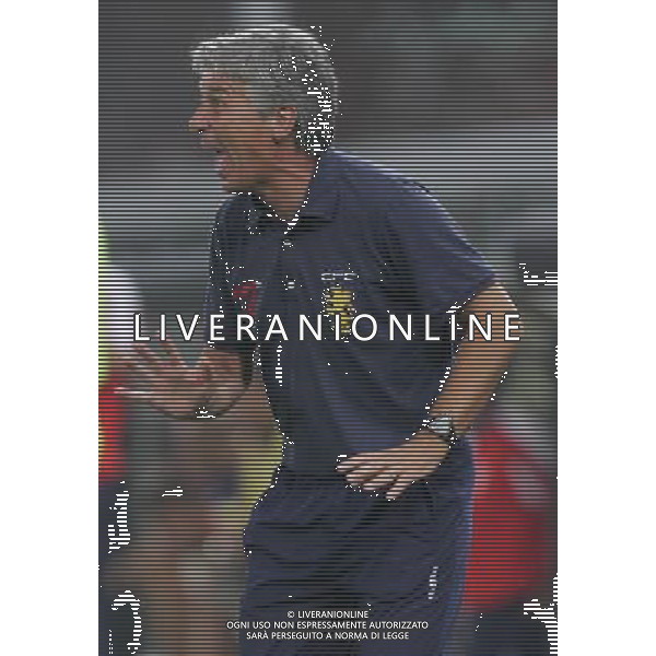 Genova 15 agosto 2007 Genoa - Grosseto primo turno coppa italia tim nella foto: Gasperini Gian Piero foto Andry / Ag. Aldo Liverani