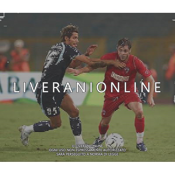 Roma (Stadio Olimpico) - 14 / 08 / 2007 - 3° turno preliminare Champhions League - Lazio Vs Dinamo Bucarest - nella foto: Valon BEHRAMI e Pulhac ph Corradetti / ag. Aldo Liverani