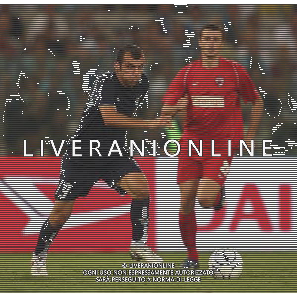 Roma (Stadio Olimpico) - 14 / 08 / 2007 - 3° turno preliminare Champhions League - Lazio Vs Dinamo Bucarest - nella foto: Goran PANDEV ph Corradetti / ag. Aldo Liverani