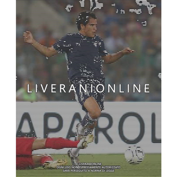 Roma (Stadio Olimpico) - 14 / 08 / 2007 - 3° turno preliminare Champhions League - Lazio Vs Dinamo Bucarest - nella foto: Cristian LEDESMA ph Corradetti / ag. Aldo Liverani