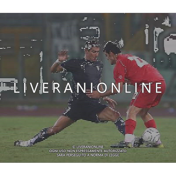 Roma (Stadio Olimpico) - 14 / 08 / 2007 - 3° turno preliminare Champhions League - Lazio Vs Dinamo Bucarest (1-1) - nella foto: Aleksander KOLAROV e Hristu CHIACU ph Corradetti / ag. Aldo Liverani