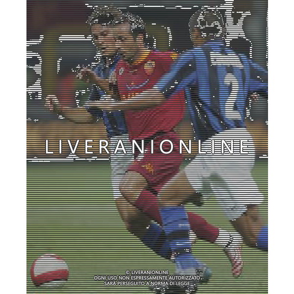 Inter - Roma SuperCoppa Italiana Milano 19/08/2007 nella foto Giuly, Javier Zanetti ph Andry/Ag. Aldo Liverani