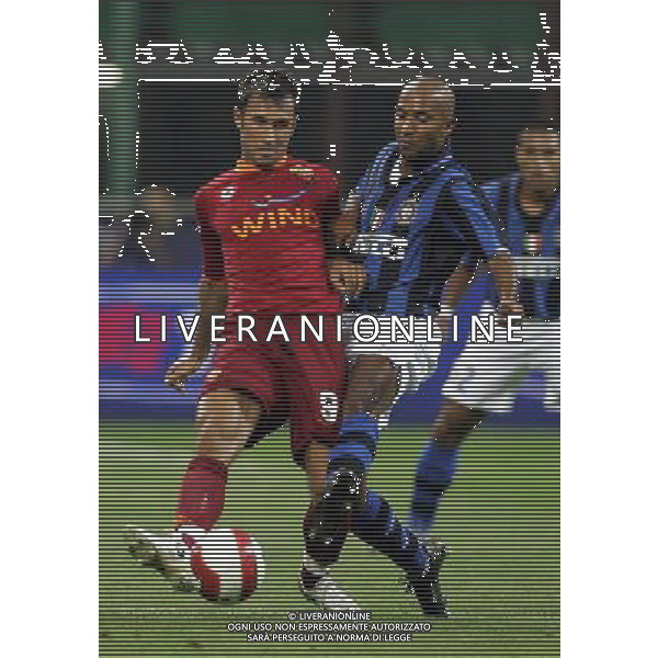Inter - Roma SuperCoppa Italiana Milano 19/08/2007 nella foto olivier dacourt e Vucinic ph Andry/Ag. Aldo Liverani