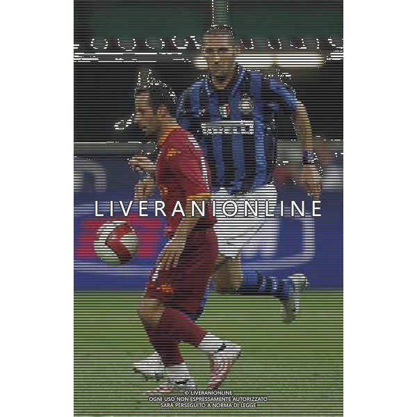 Inter - Roma SuperCoppa Italiana Milano 19/08/2007 nella foto giuly e marco materazzi ph Ag. Aldo Liverani