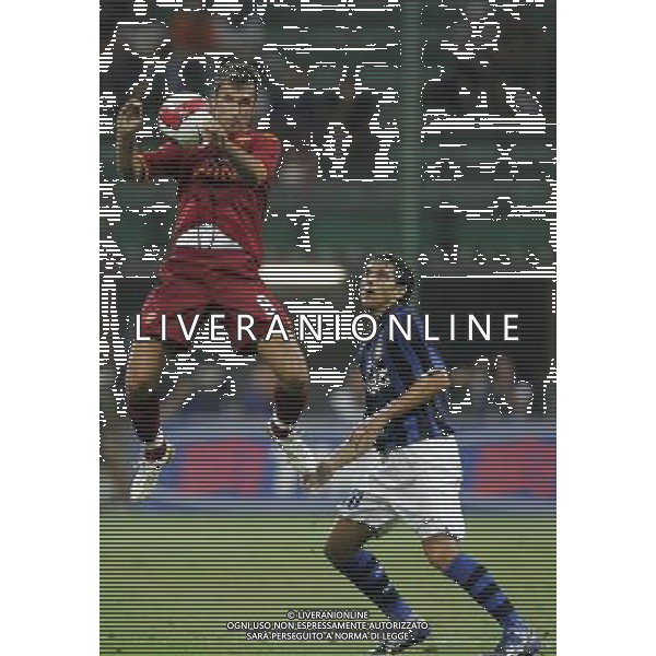 Inter - Roma SuperCoppa Italiana Milano 19/08/2007 nella foto mirko vucinic e burdisso ph Ag. Aldo Liverani