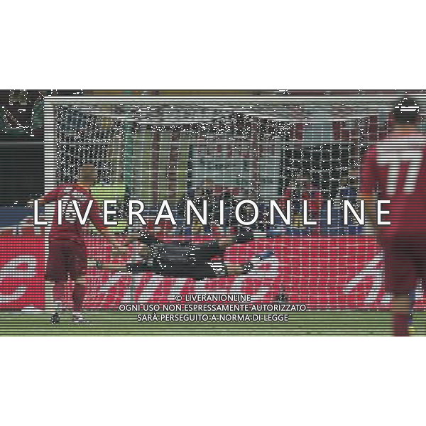 Inter - Roma SuperCoppa Italiana Milano 19/08/2007 nella foto il gol su rigore di Daniele De Rossi ph Ag. Aldo Liverani