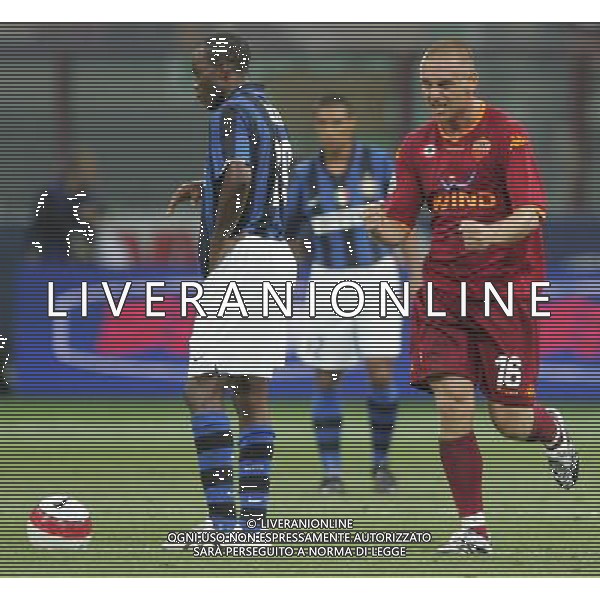 Milano 19 agosto 2007 Inter-Roma Supercoppa Italiana 2007 nella foto: esultanza dopo il gol di De Rossi Daniele foto Andry / Ag. Aldo Liverani