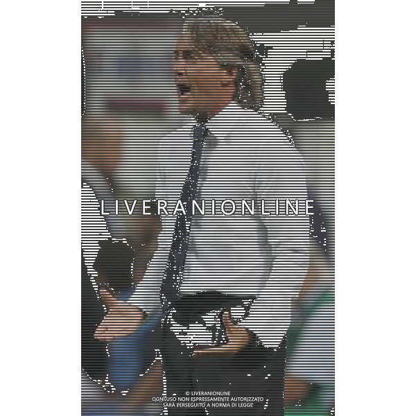 Milano 19 agosto 2007 Inter-Roma Supercoppa Italiana 2007 nella foto: Mancini Roberto foto Andry / Ag. Aldo Liverani