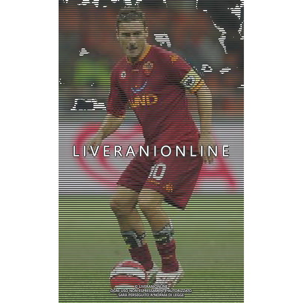 Milano 19 agosto 2007 Inter-Roma Supercoppa Italiana 2007 nella foto: Totti Francesco foto Andry / Ag. Aldo Liverani