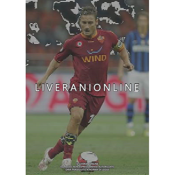 Milano 19 agosto 2007 Inter-Roma Supercoppa Italiana 2007 nella foto: Totti Francesco foto Andry / Ag. Aldo Liverani