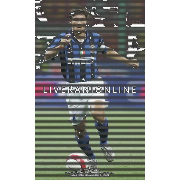 Milano 19 agosto 2007 Inter-Roma Supercoppa Italiana 2007 nella foto: Zanetti Javier foto Andry / Ag. Aldo Liverani