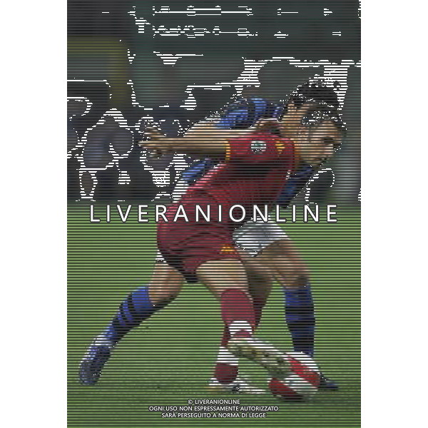 Milano 19/08/2007 Supercoppa Italiana 2007 inter-roma 0:1 nella foto vucinic e burdisso ph marco luzzani/ag aldo liverani s.a.s.