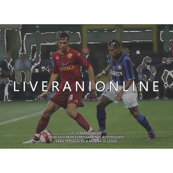 Milano 19/08/2007 Supercoppa Italiana 2007 inter-roma 0:1 nella foto vucinic e cordoba ph marco luzzani/ag aldo liverani s.a.s.