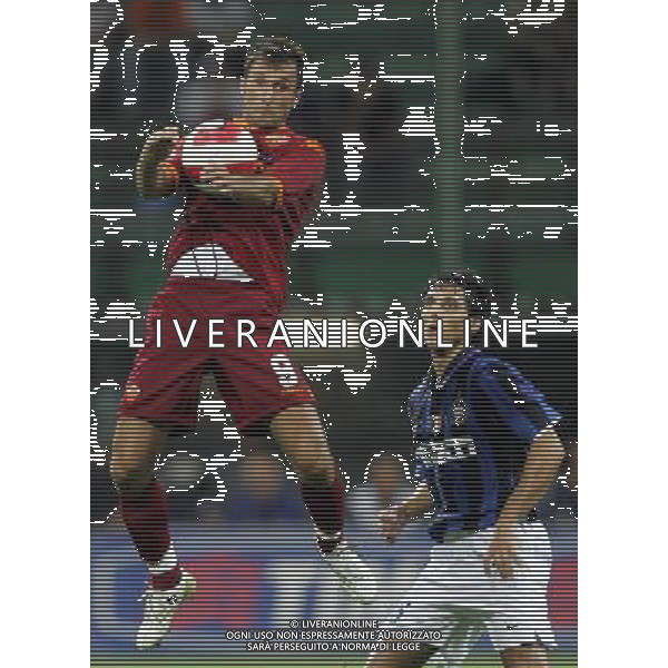 Milano 19/08/2007 Supercoppa Italiana 2007 inter-roma 0:1 nella foto vucinic e burdisso ph marco luzzani/ag aldo liverani s.a.s.