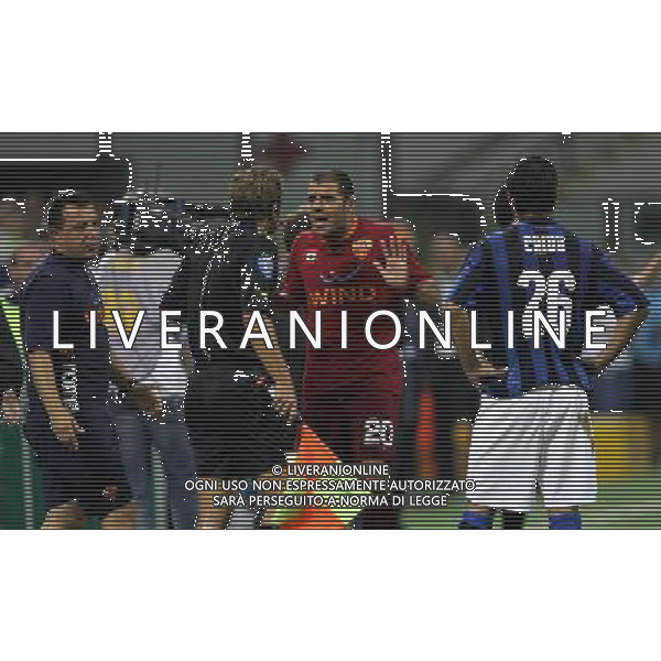 Milano 19/08/2007 Supercoppa Italiana 2007 inter-roma 0:1 nella foto espulsione perrotta ph marco luzzani/ag aldo liverani s.a.s.