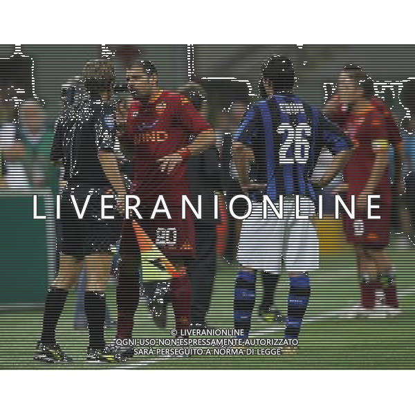 Milano 19/08/2007 Supercoppa Italiana 2007 inter-roma 0:1 nella foto espulsione perrotta ph marco luzzani/ag aldo liverani s.a.s.