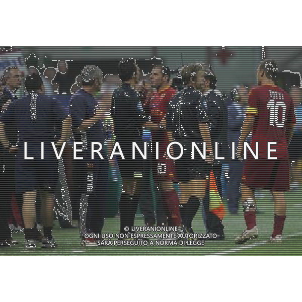 Milano 19/08/2007 Supercoppa Italiana 2007 inter-roma 0:1 nella foto espulsione perrotta ph marco luzzani/ag aldo liverani s.a.s.