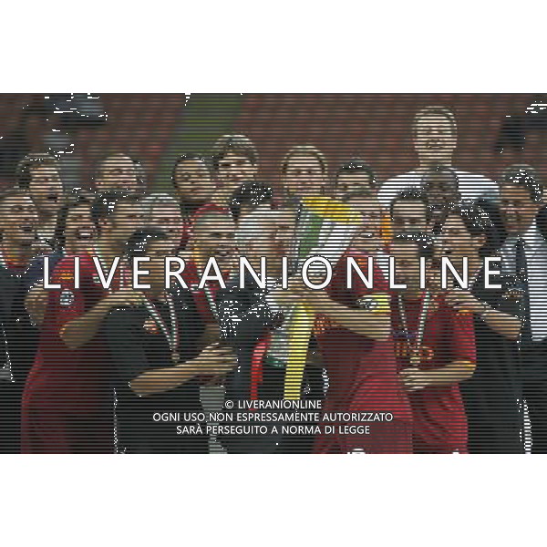 Milano 19/08/2007 Supercoppa Italiana 2007 inter-roma 0:1 nella foto premiazione roma ph marco luzzani/ag aldo liverani s.a.s.