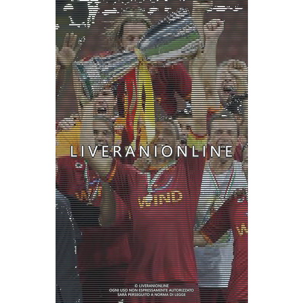 Milano 19/08/2007 Supercoppa Italiana 2007 inter-roma 0:1 nella foto premiazione roma ph marco luzzani/ag aldo liverani s.a.s.