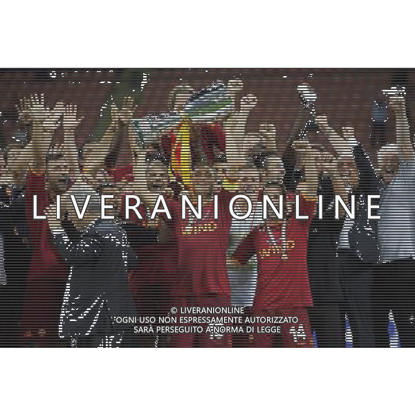 Milano 19/08/2007 Supercoppa Italiana 2007 inter-roma 0:1 nella foto premiazione roma ph marco luzzani/ag aldo liverani s.a.s.