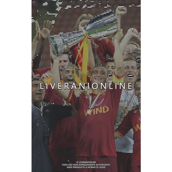 Milano 19/08/2007 Supercoppa Italiana 2007 inter-roma 0:1 nella foto premiazione roma ph marco luzzani/ag aldo liverani s.a.s.