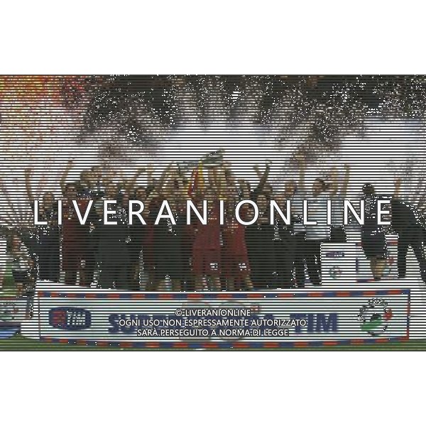 Milano 19/08/2007 Supercoppa Italiana 2007 inter-roma 0:1 nella foto premiazione roma ph marco luzzani/ag aldo liverani s.a.s.