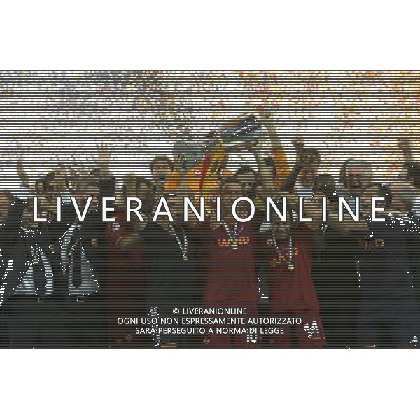 Milano 19/08/2007 Supercoppa Italiana 2007 inter-roma 0:1 nella foto premiazione roma ph marco luzzani/ag aldo liverani s.a.s.