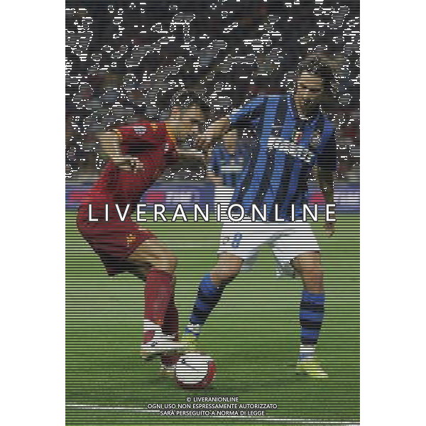 Milano 19/08/2007 Supercoppa Italiana 2007 inter-roma 0:1 nella foto vucinic e ibrahimovic ph marco luzzani/ag aldo liverani s.a.s.