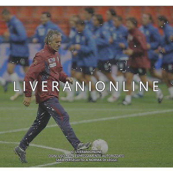 MILANO STADIO SAN SIRO ALLENAMENTO ITALIA 20/08/2007 NELLA FOTO ROBERTO DANADONI AG ALDO LIVERANI