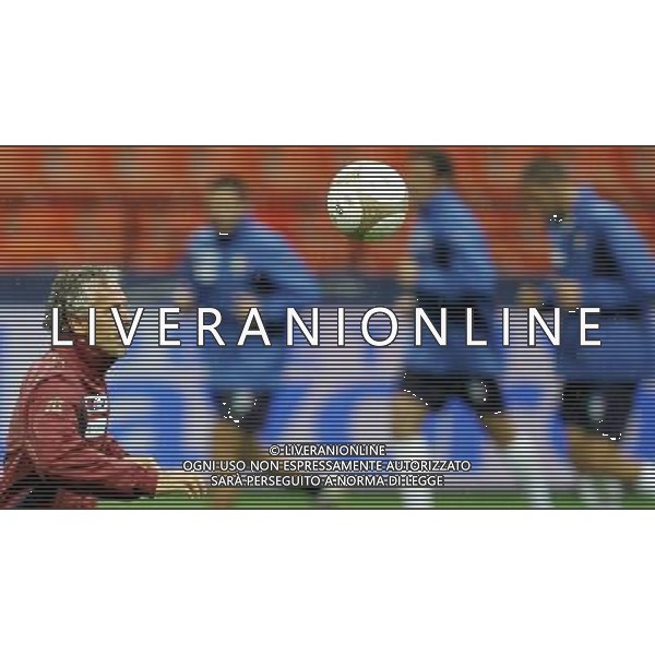 MILANO STADIO SAN SIRO ALLENAMENTO ITALIA 20/08/2007 NELLA FOTO ROBERTO DONADONI AG ALDO LIVERANI