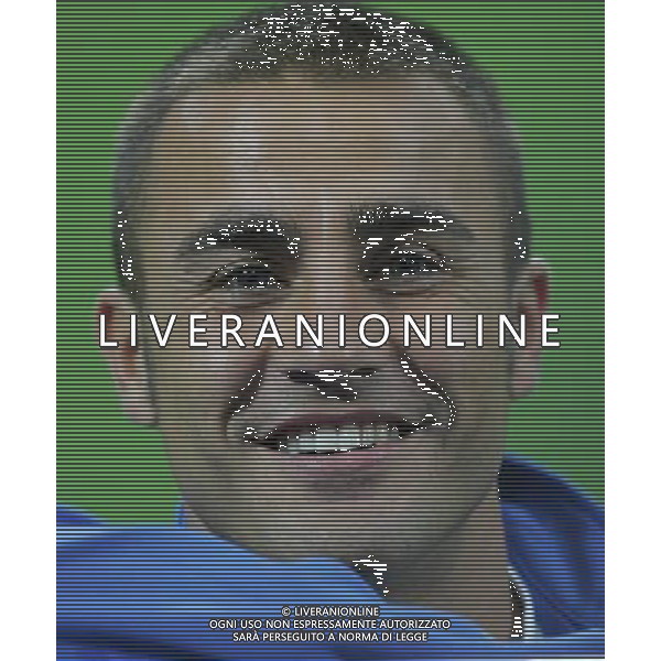 MILANO STADIO SAN SIRO ALLENAMENTO ITALIA 20/08/2007 NELLA FOTO FABIO CANNAVARO AG ALDO LIVERANI