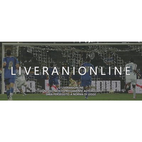 Italia - Francia Under 21 amichevole giocata a La Spezia 21/08/2007 nella foto il gol di quercia ph Andry/Ag. Aldo Liverani