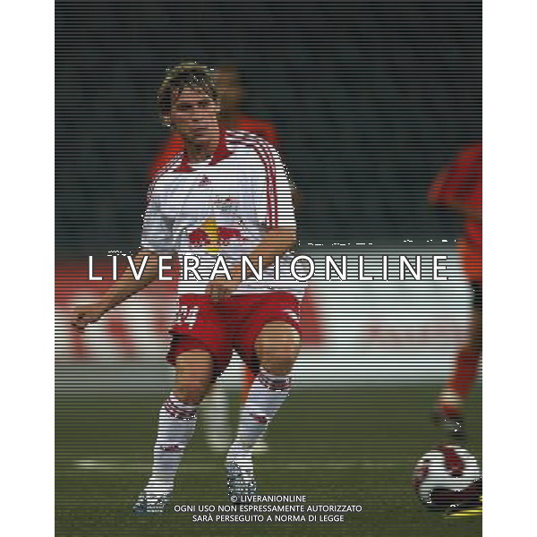 SALISBURGO - SHAKHTAR DONETSK 15/08/2007 CHAMPIONS LEAGUE 2007-2008 NELLA FOTO CHRISTOPH LEITGEB (Salz) PH GP/AG. ALDO LIVERANI SAS 