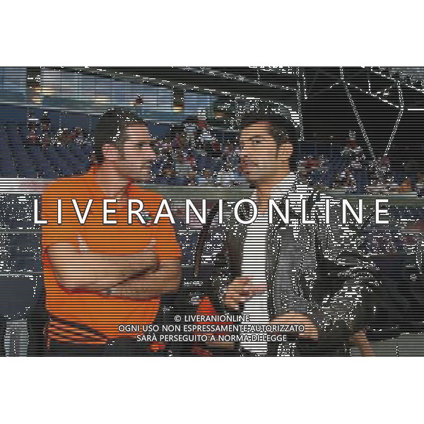 SALISBURGO - SHAKHTAR DONETSK 15/08/2007 CHAMPIONS LEAGUE 2007-2008 NELLA FOTO LUCARELLI CRISTIANO (Shak)_ VARGAS JOSE (Salz) PH GP/AG. ALDO LIVERANI SAS 