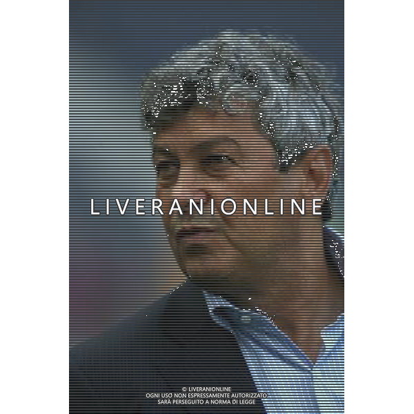 SALISBURGO - SHAKHTAR DONETSK 15/08/2007 CHAMPIONS LEAGUE 2007-2008 NELLA FOTO LUCESCU MIRCEA ( CT SHAHKT) PH GP/AG. ALDO LIVERANI SAS 