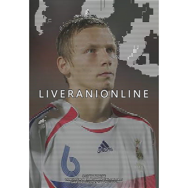 La Spezia 21 agosto 2007 Italia - Francia Under 21 amichevole nella foto: Chantome foto Andry / Ag. Aldo Liverani