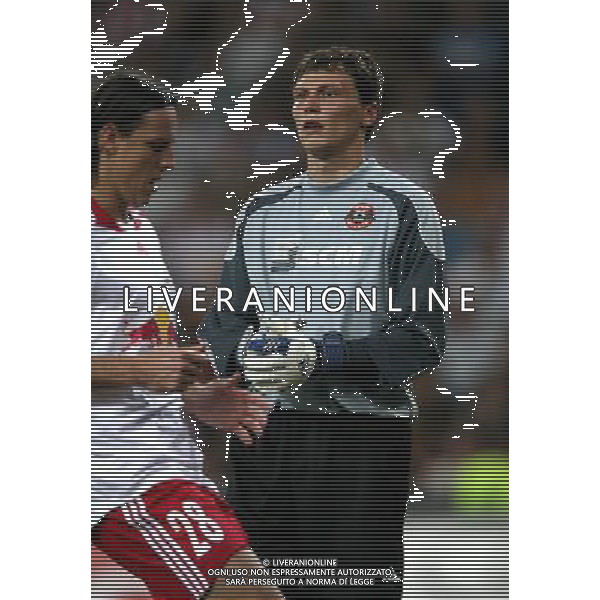 SALISBURGO - SHAKHTAR DONETSK 15/08/2007 CHAMPIONS LEAGUE 2007-2008 NELLA FOTO PYATOV ANDRY (Shak) PH GP/AG. ALDO LIVERANI SAS 
